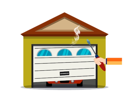 Garage door repair