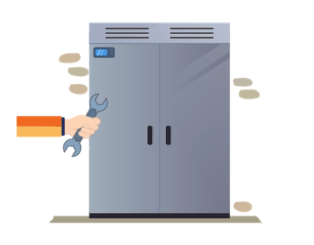 Professional fridge